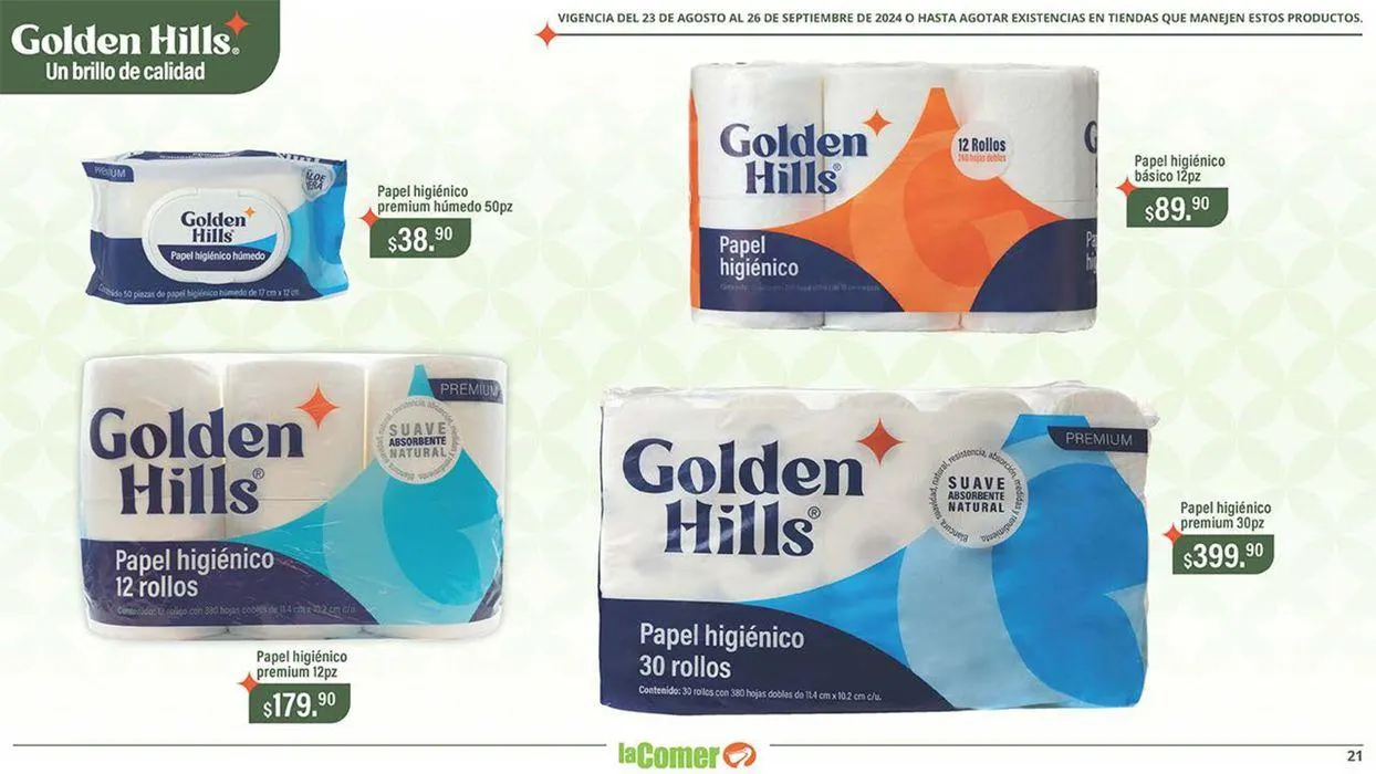 Catálogo de Golden Hills 23 de agosto al 26 de septiembre 2024 - Pagina 21