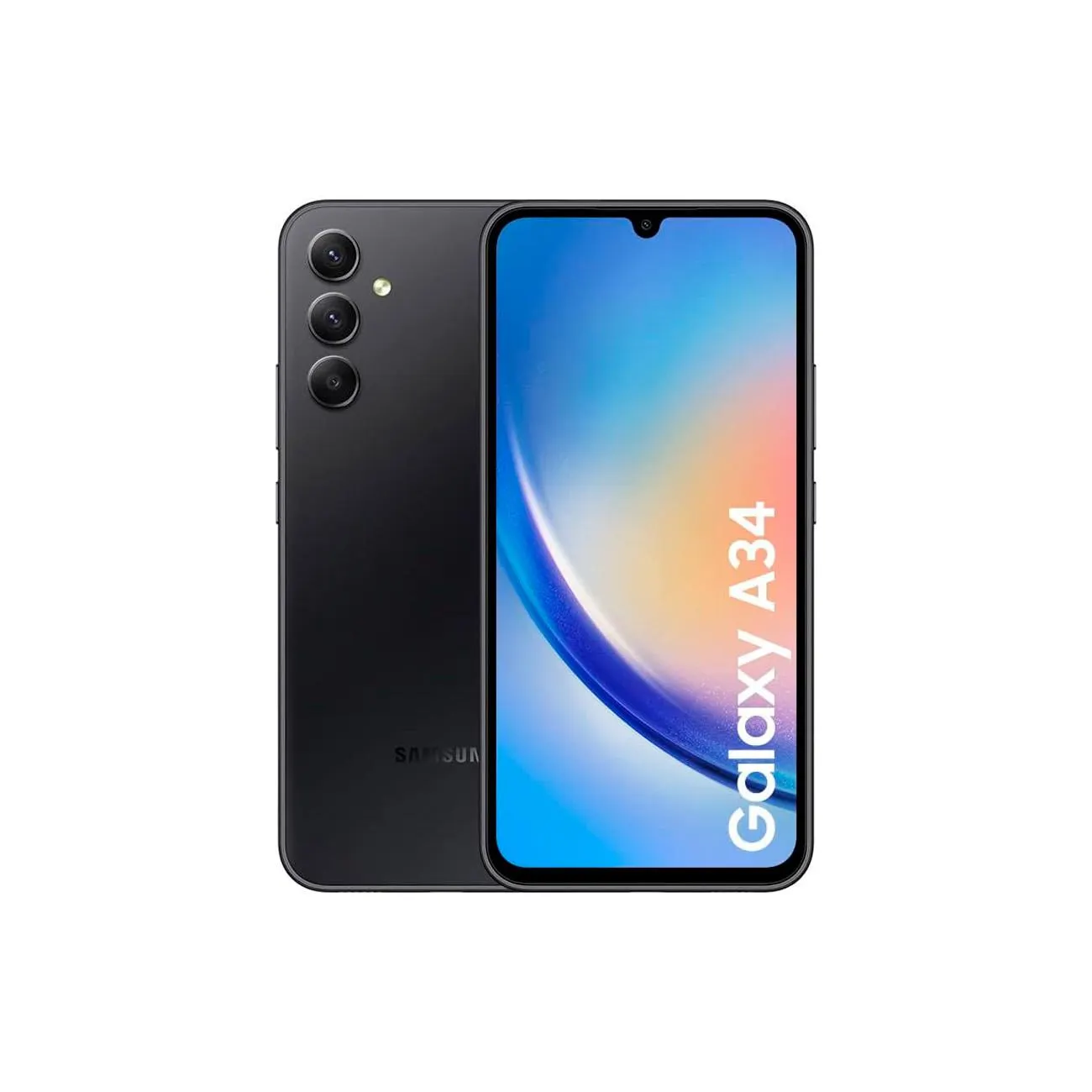 EQUIPO CELULAR SAMSUNG SM-A346M/N GALAXY A34 5G AWESOME GRAPHITE/BLACK