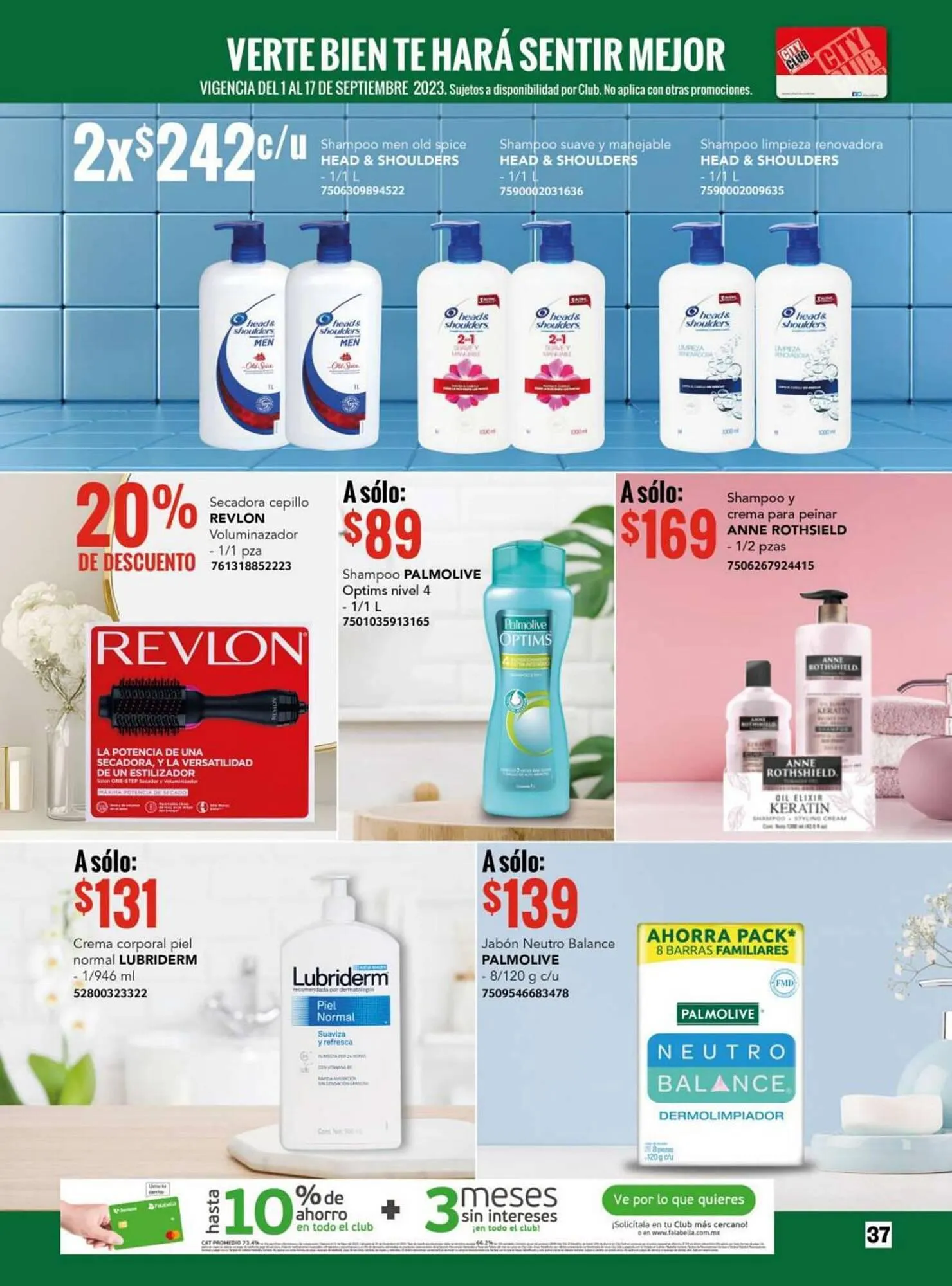 Catálogo de Catálogo City Club 1 de septiembre al 30 de septiembre 2023 - Pagina 37