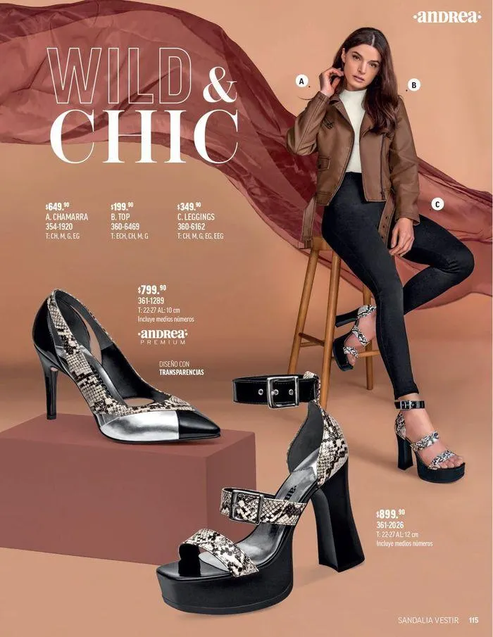 Catálogo de ANDREA - CALZADO DAMA 26 de agosto al 25 de enero 2025 - Pagina 17