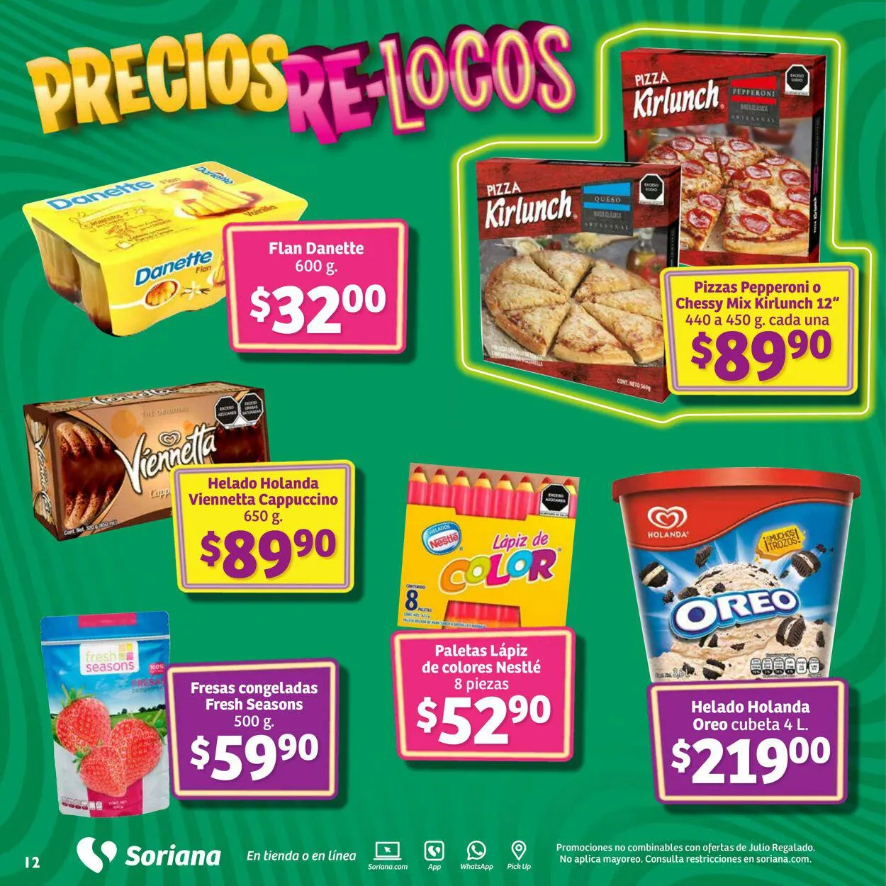 Catálogo de Soriana - Folleto Julio Regalado Super Nacional Oferta actual 20 de julio al 26 de julio 2023 - Pagina 12