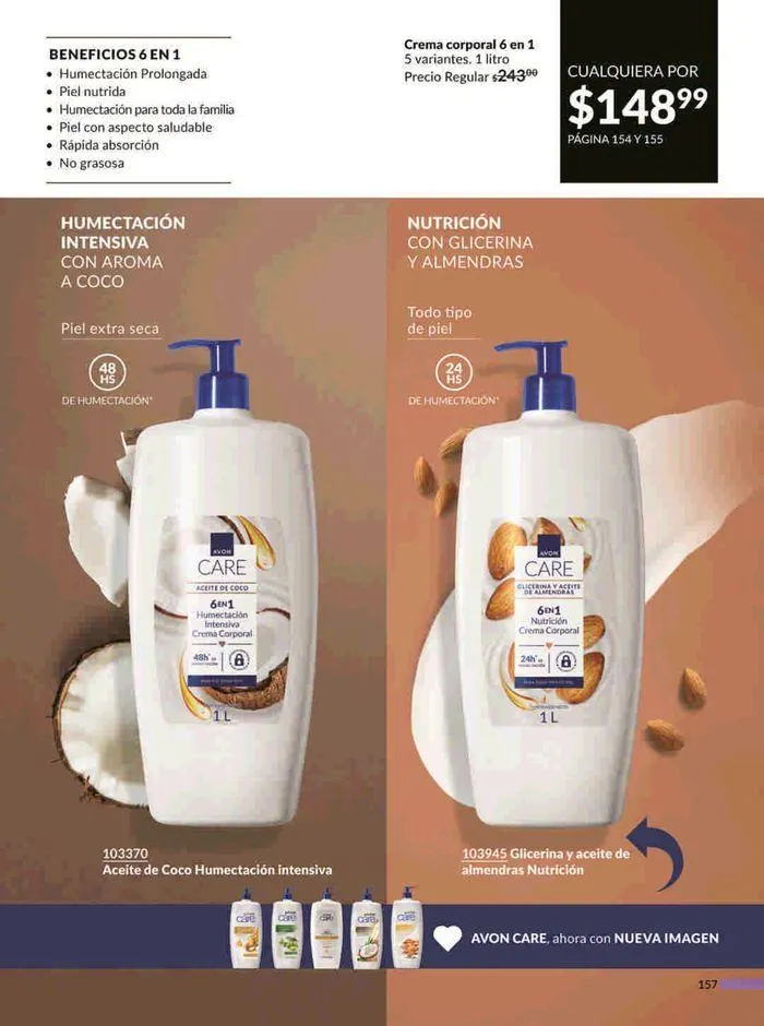 Catálogo de Avon COSMÉTICOS C17 20 de septiembre al 25 de octubre 2024 - Pagina 157
