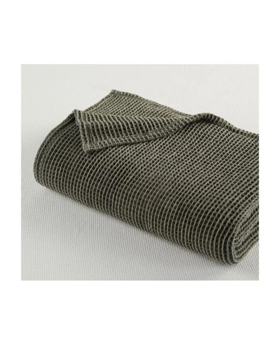 Cobija tejido plano Waffle