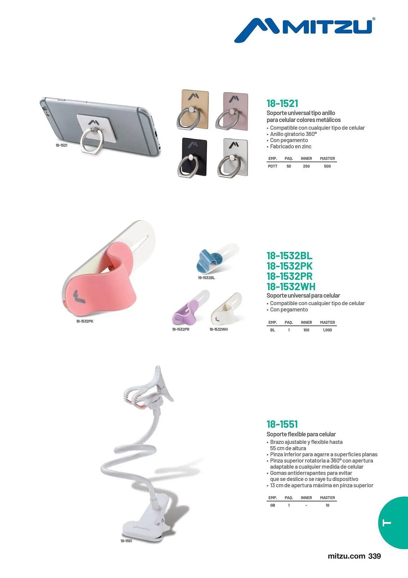 Catálogo de Catálogo Mitzu 20 de octubre al 31 de diciembre 2024 - Pagina 332