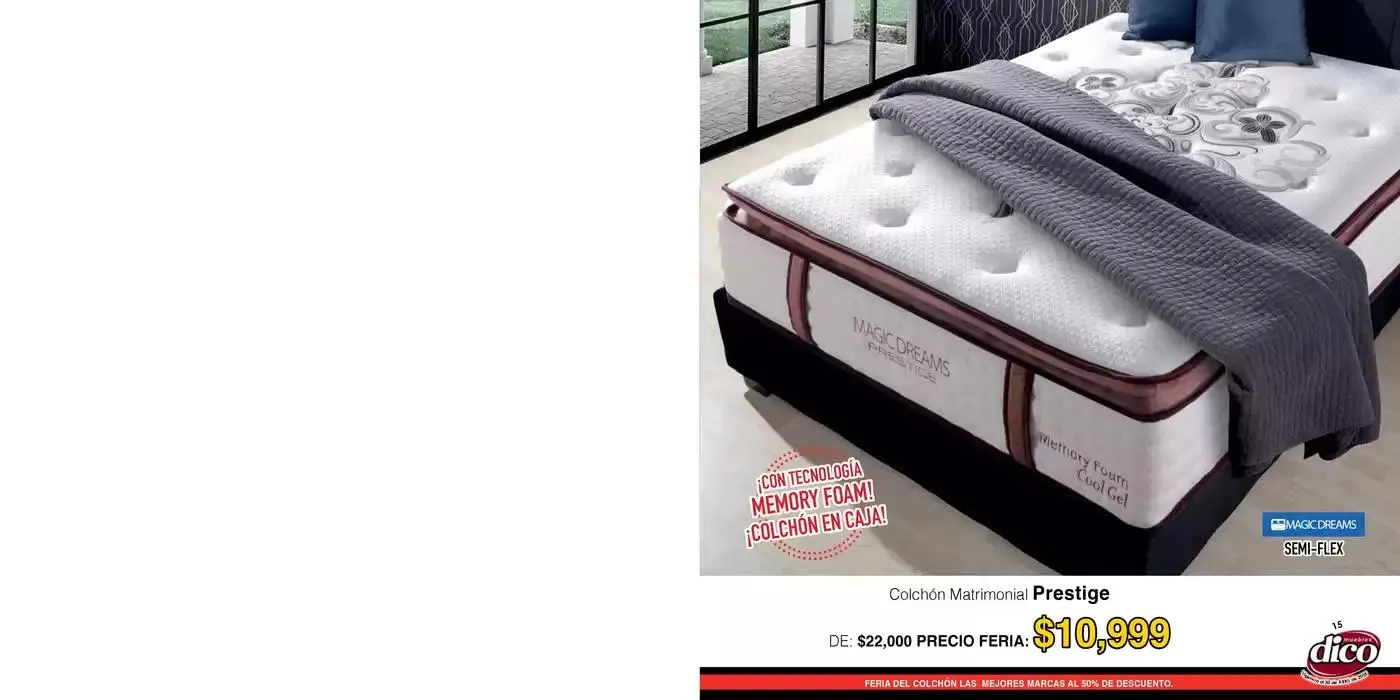 Catálogo de Muebles Dico Feria Del Colchon Centro 2025 10 de abril al 30 de abril 2025 - Pagina 15