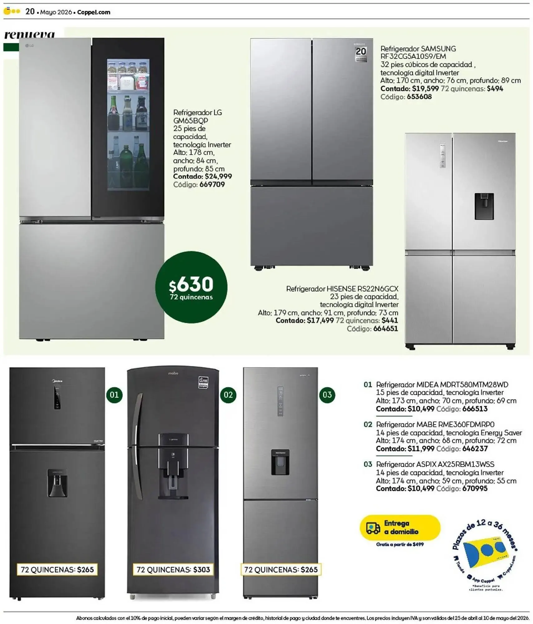 Catálogo de Catálogo Coppel 25 de abril al 10 de mayo 2026 - Pagina 20