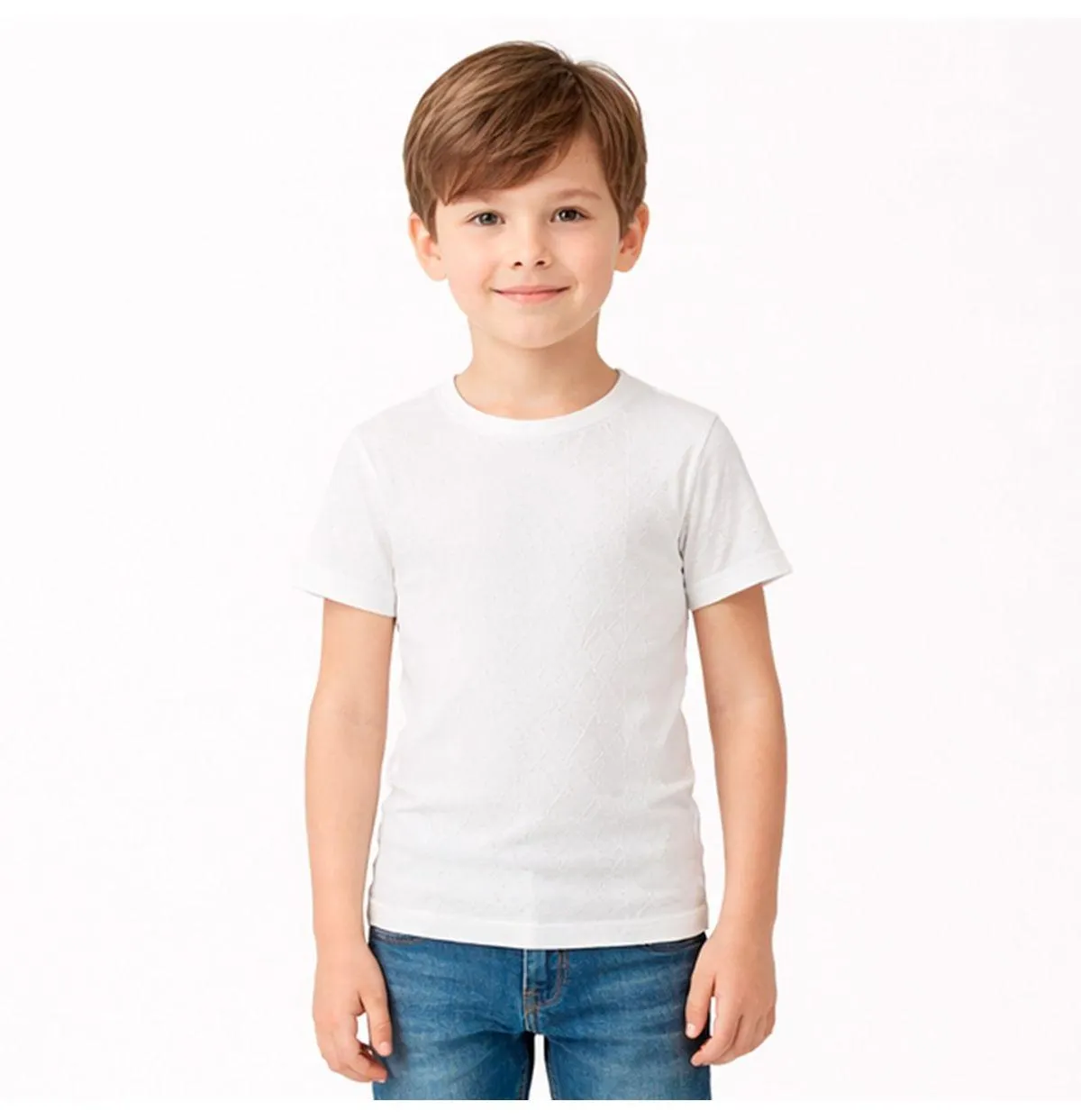 Camiseta One Four You Básica Para Niño 00055