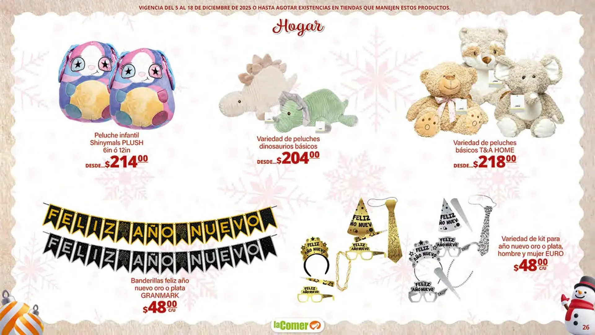 Catálogo de Folleto La Comer 5 de diciembre al 18 de diciembre 2025 - Pagina 26