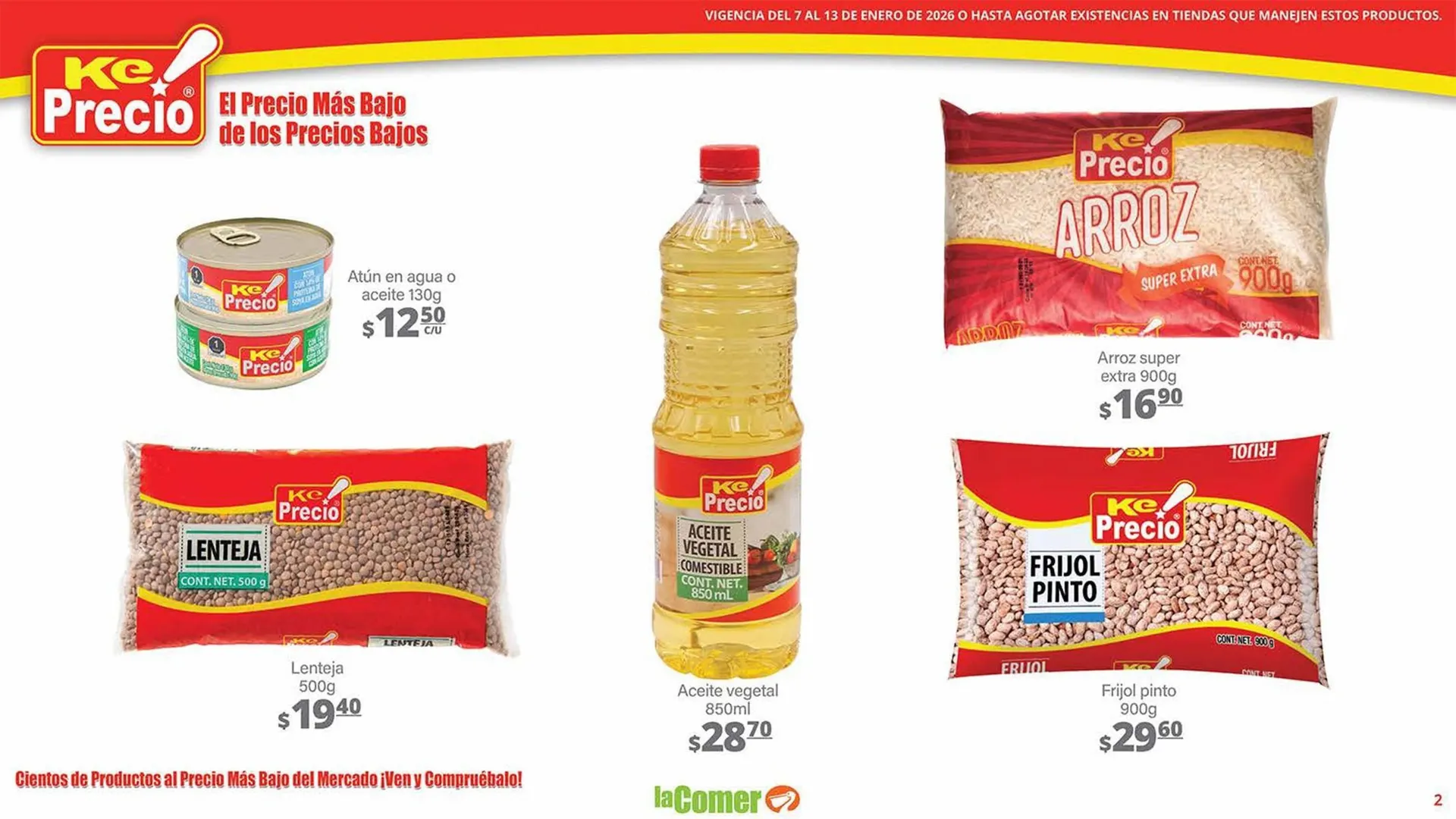 Catálogo de Folleto La Comer 7 de enero al 13 de enero 2026 - Pagina 2