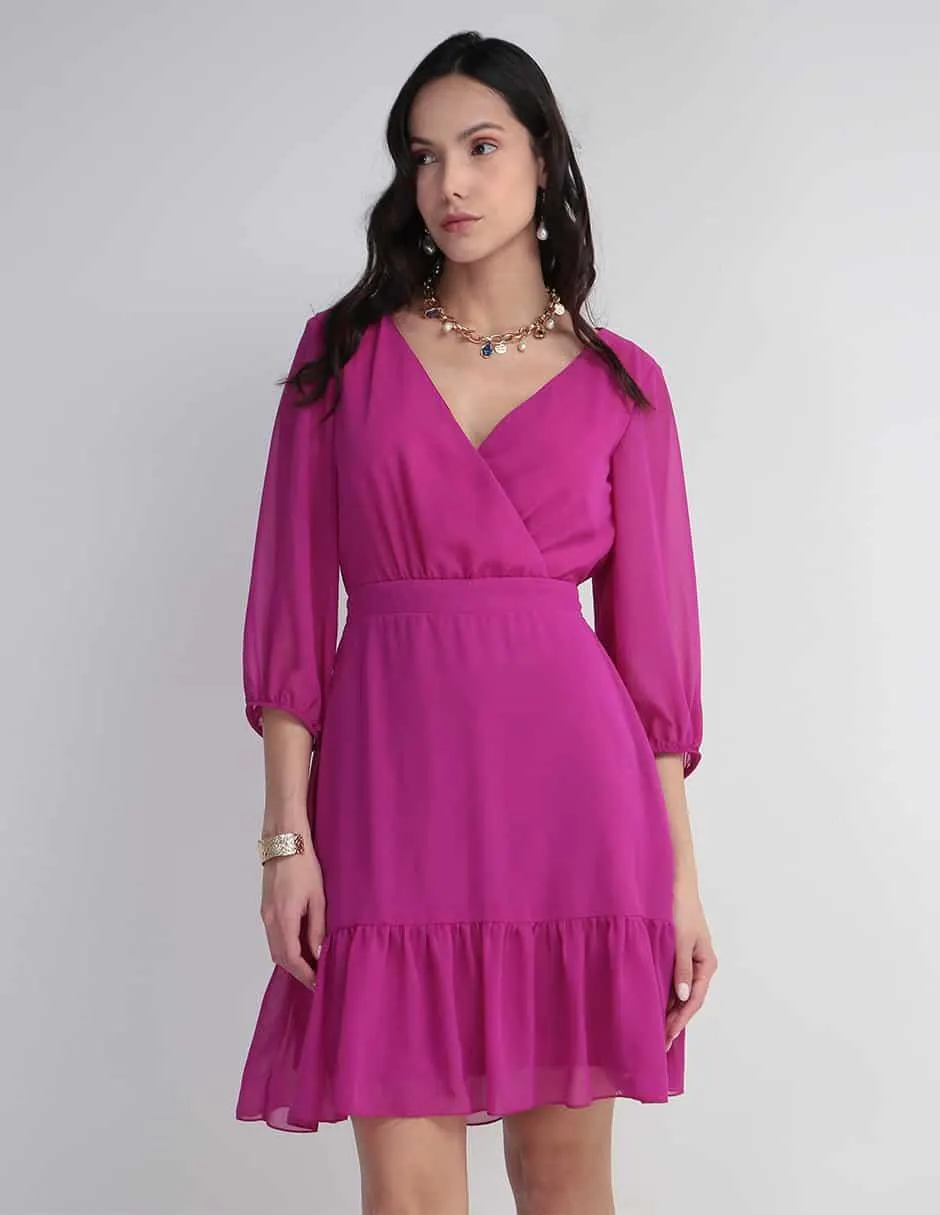 Vestido corto casual Rue de la Paix para mujer