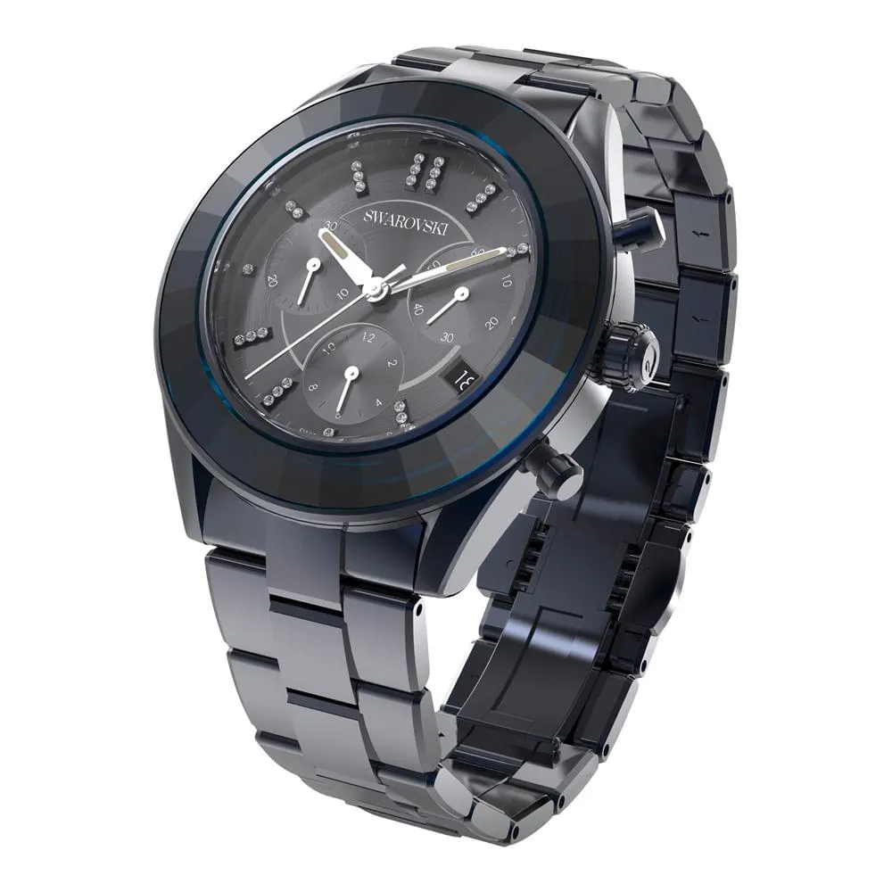 Reloj Octea Lux Sport, Brazalete de metal, PVD azul