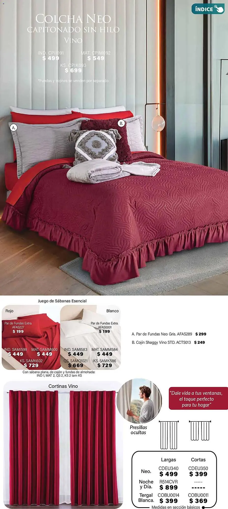 Catálogo de Catálogo Colchas Concord 1 de noviembre al 1 de febrero 2026 - Pagina 68