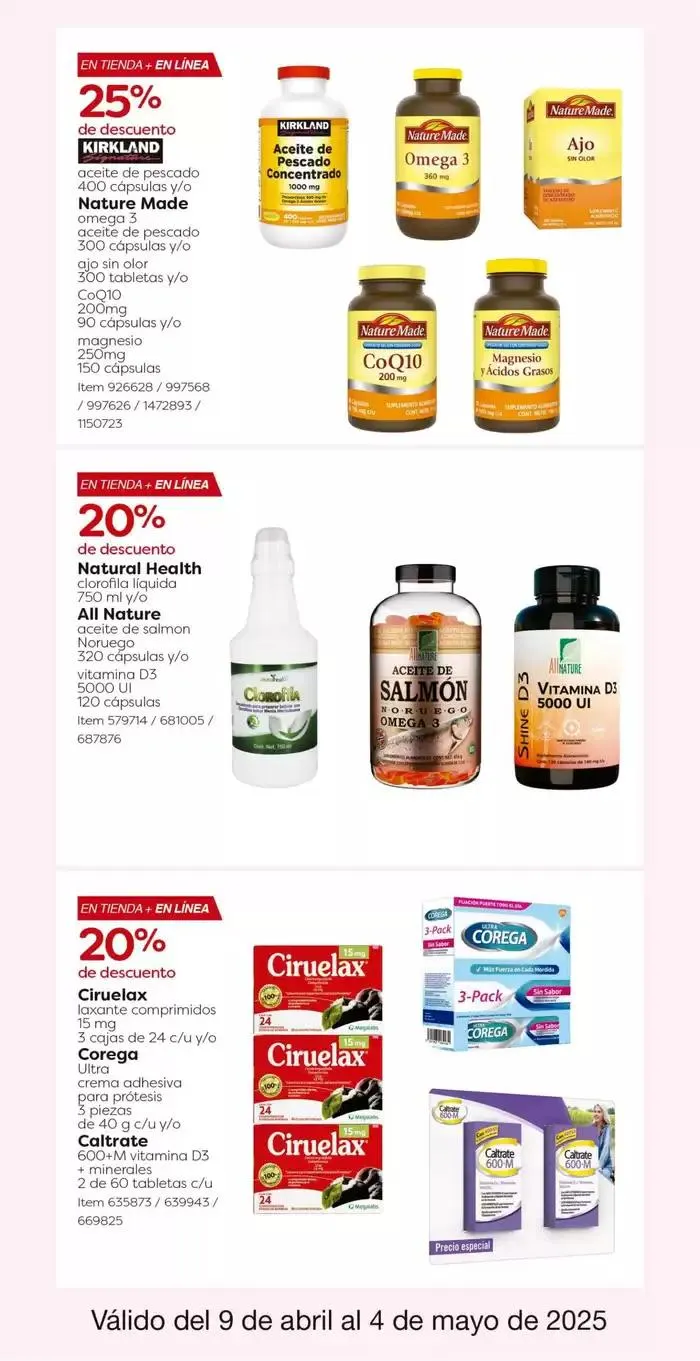 Catálogo de Cuponera Costco 9 de abril al 4 de mayo 2025 - Pagina 32