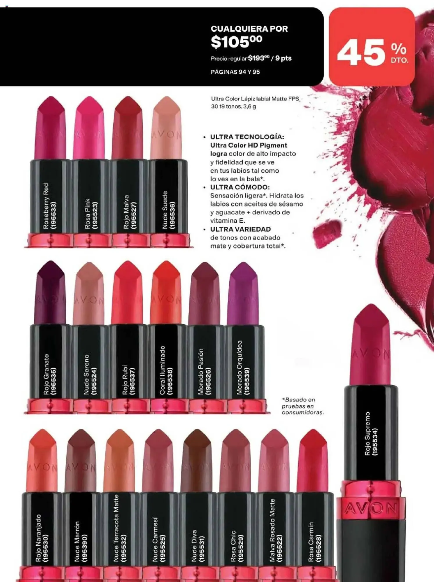 Catálogo de Catálogo Avon 8 de mayo al 18 de junio 2026 - Pagina 94