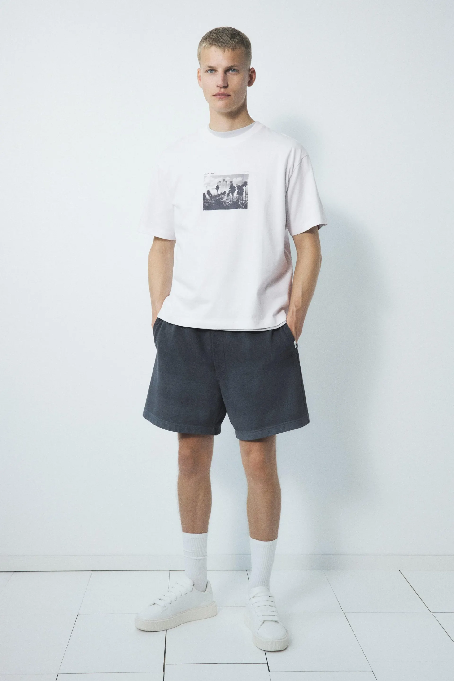 Playera Loose Fit con diseño