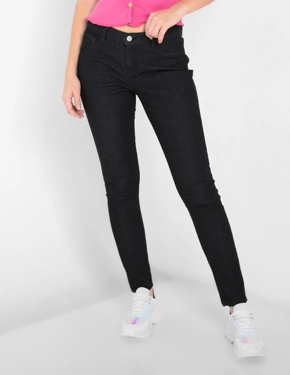 Jeans skinny Non Stop corte cintura para mujer