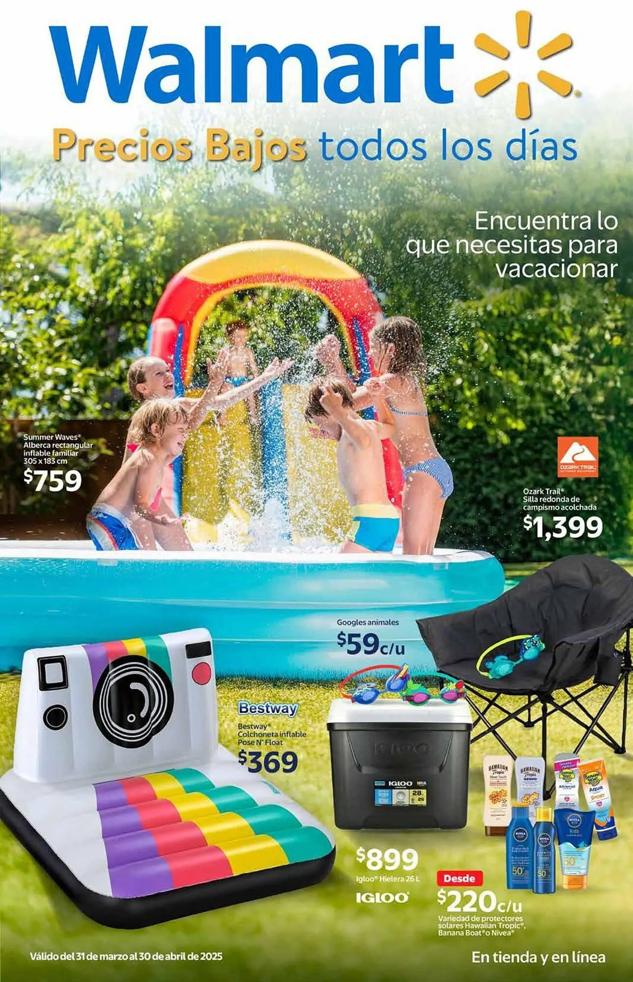 Catálogo de Catálogo Walmart 1 de abril al 30 de abril 2025 - Pagina 1