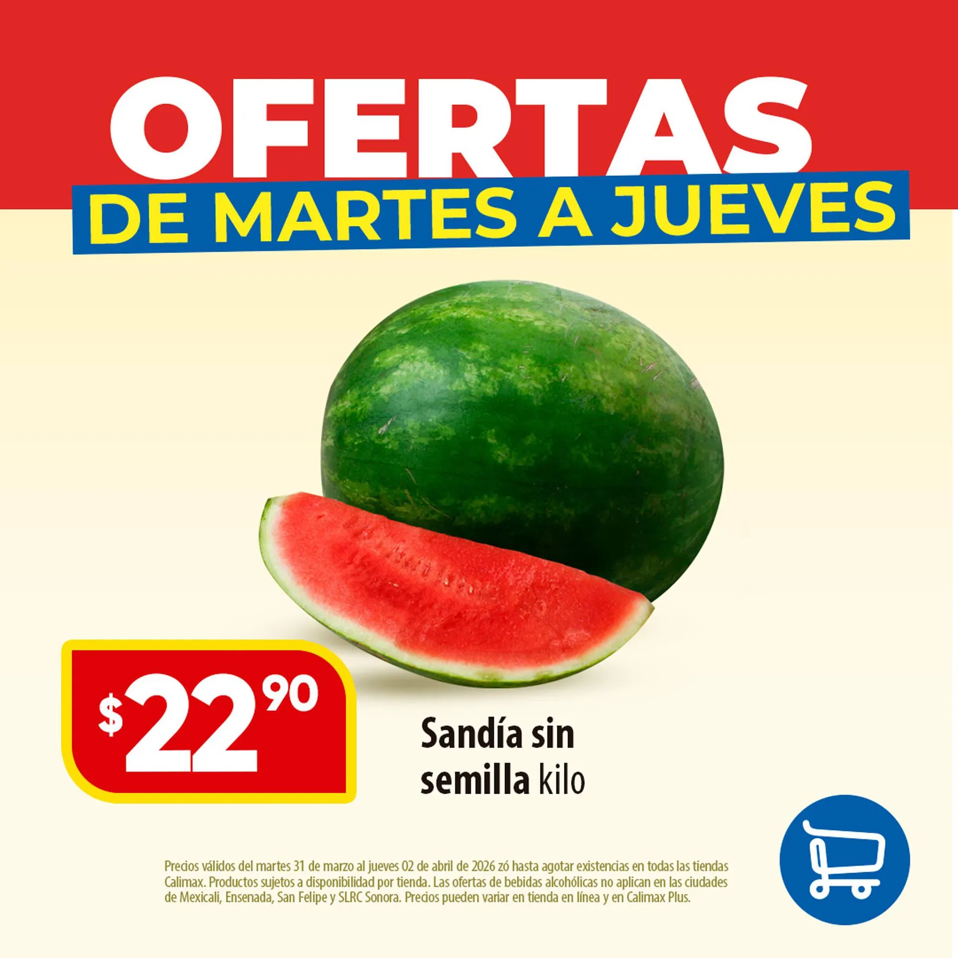 Catálogo de Folleto Calimax 31 de marzo al 2 de abril 2026 - Pagina 1