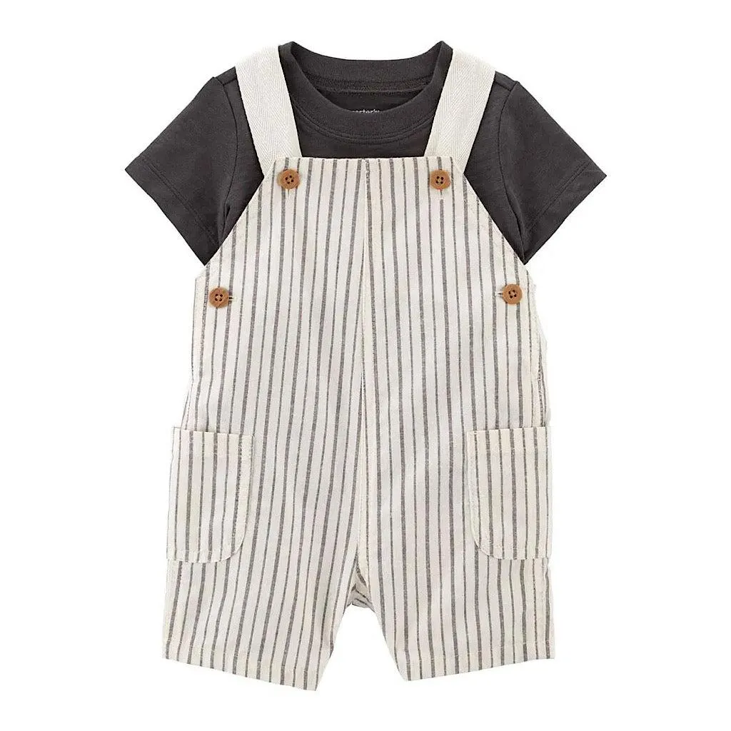 Overol Carter’s rayas bebito