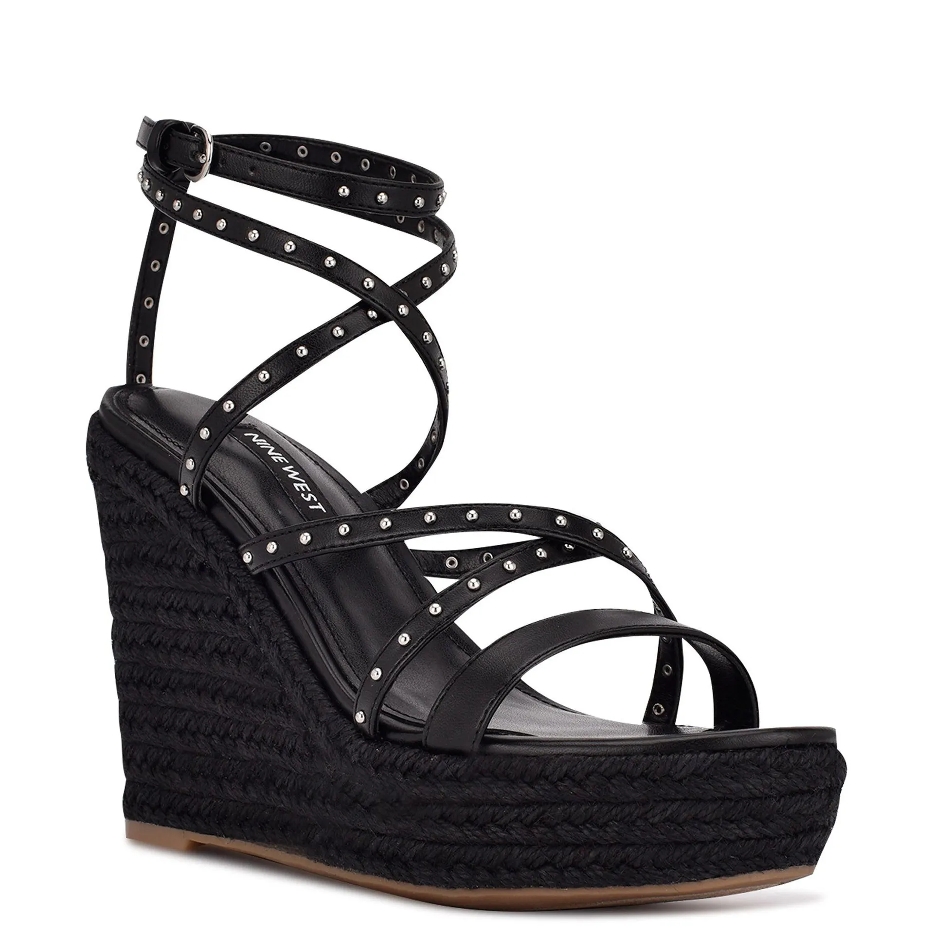 Zapato Hunda3-A Sintetico Negro Nine West