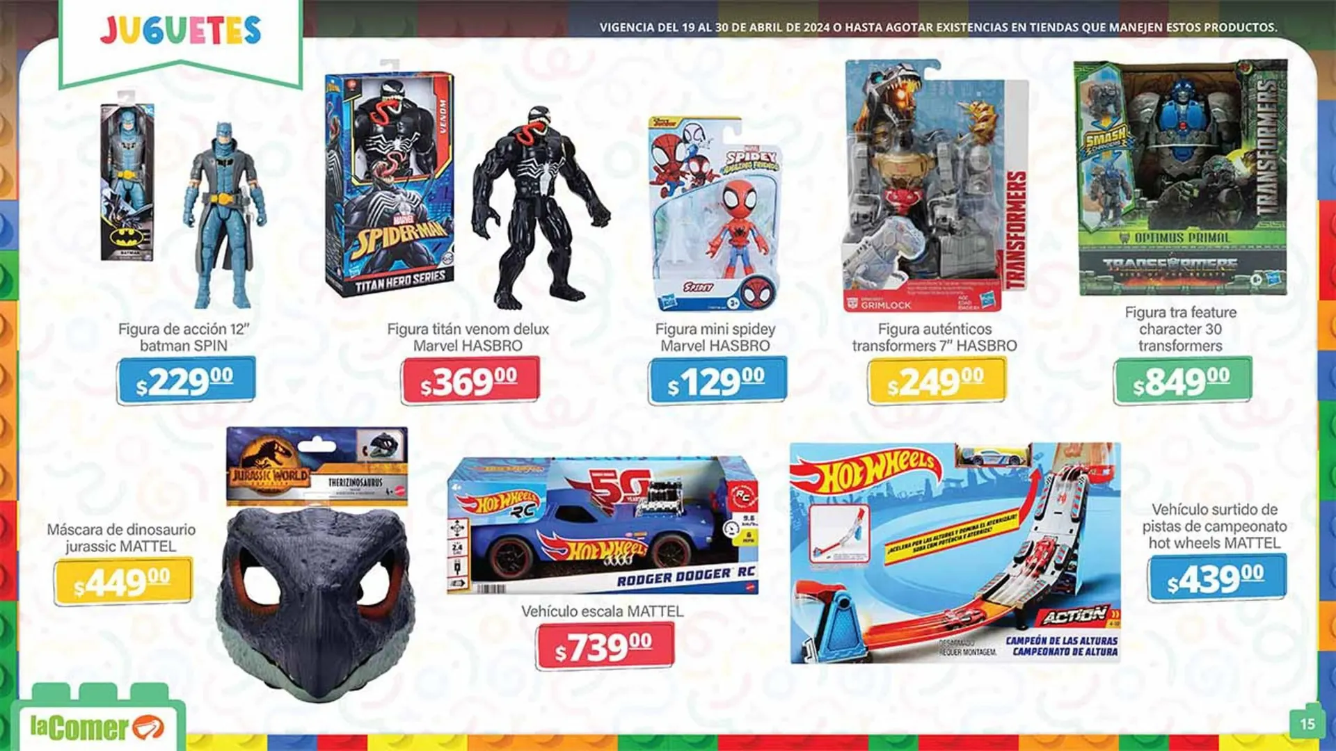 Catálogo de Catálogo La Comer 19 de abril al 30 de abril 2024 - Pagina 15