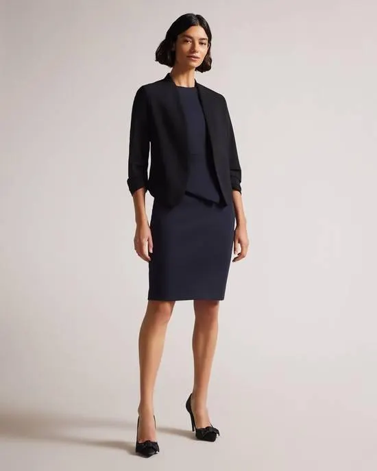 Chaquetas Ted Baker Popy Mujer Negros | MX-17520