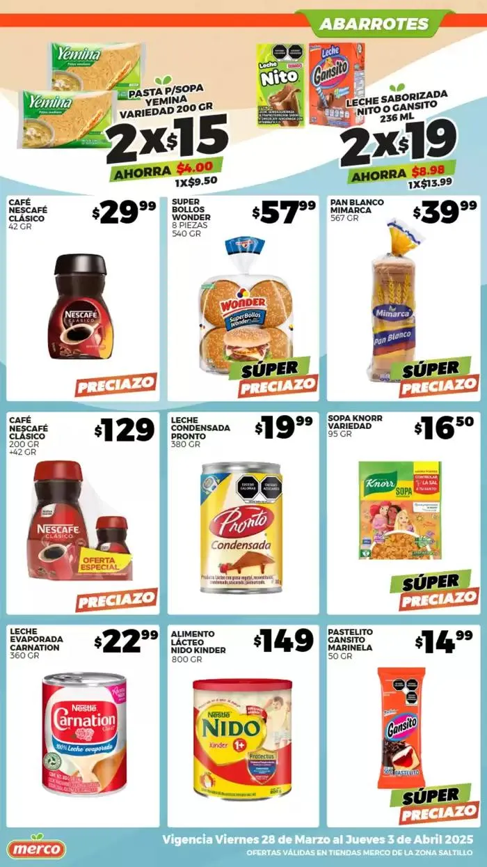 Catálogo de Pesca los Super Preciazos Cuaresma 28 de marzo al 3 de abril 2025 - Pagina 6