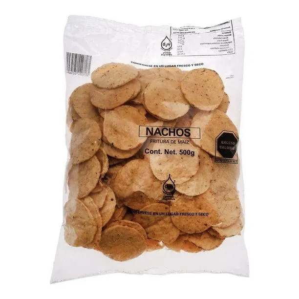 Nachos de maíz 500 g