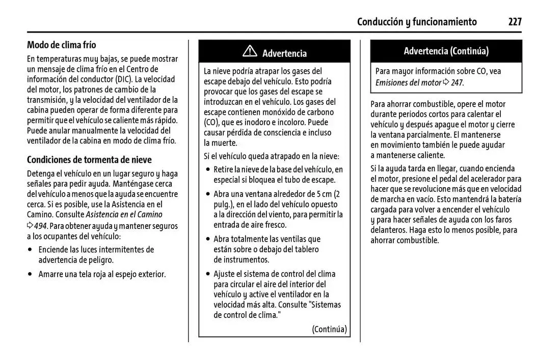 Catálogo de Cheyenne 2025 Manual del propietario 22 de enero al 31 de diciembre 2025 - Pagina 228