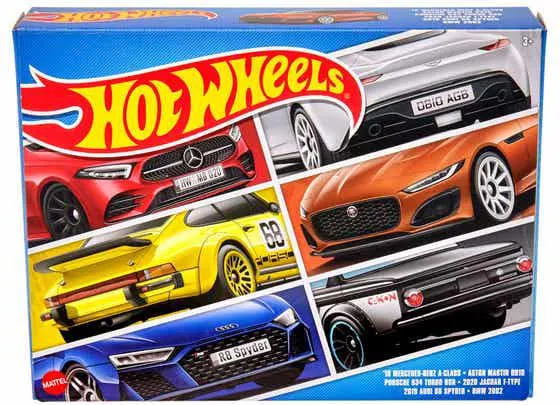 Mattel Hot Wheels Collector Paquete De Autos Europeos HLK51