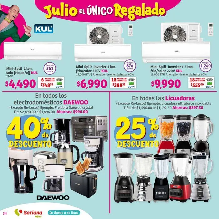 Catálogo de Julio Regalado Híper 26 de julio al 30 de julio 2024 - Pagina 34