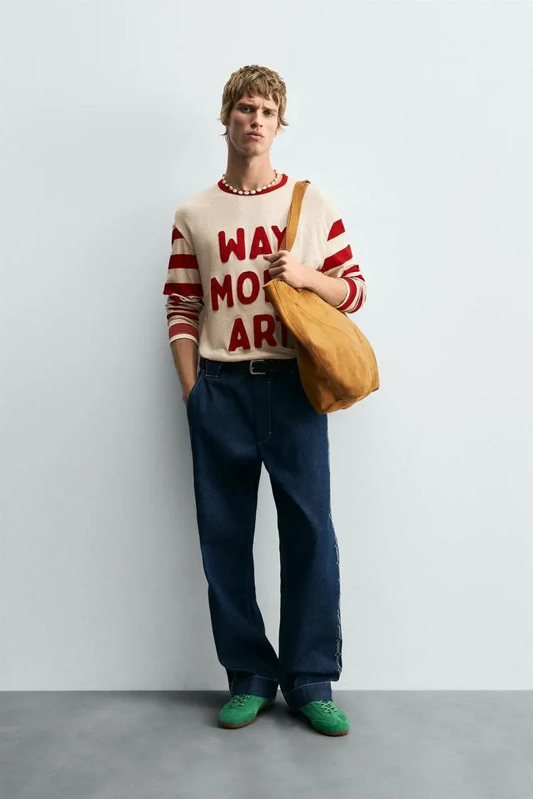 PLAYERA COMBINADO RAYAS