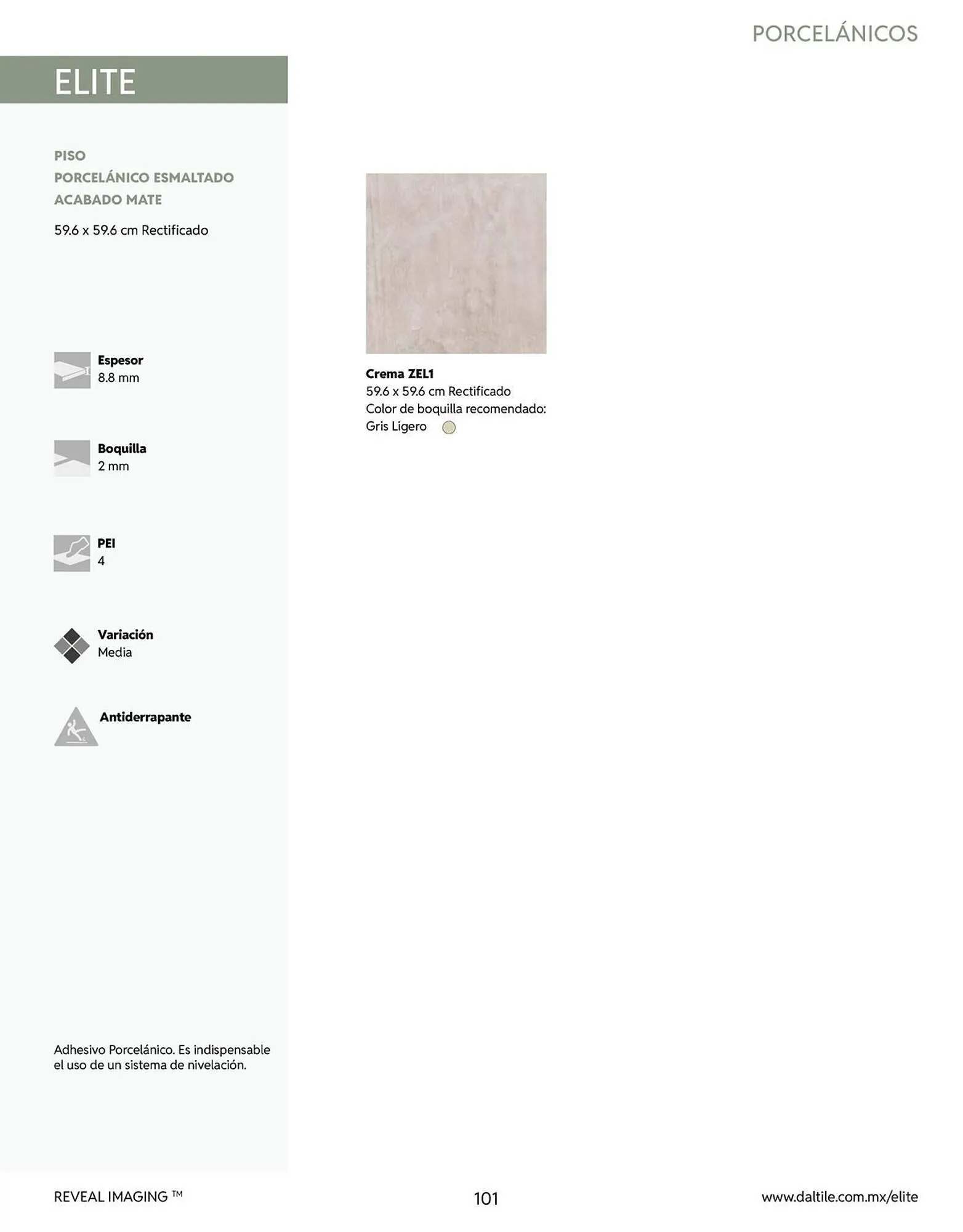 Catálogo de Catálogo Daltile 13 de enero al 31 de diciembre 2026 - Pagina 101