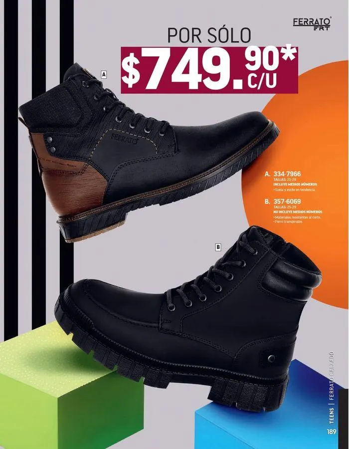 Catálogo de ANDREA - CALZADO CABALLERO 26 de agosto al 25 de enero 2025 - Pagina 98