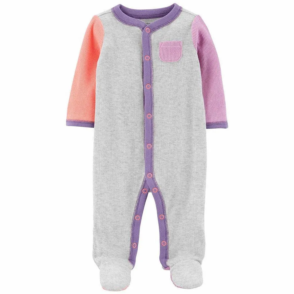 Mameluco Carter’s color block para bebito