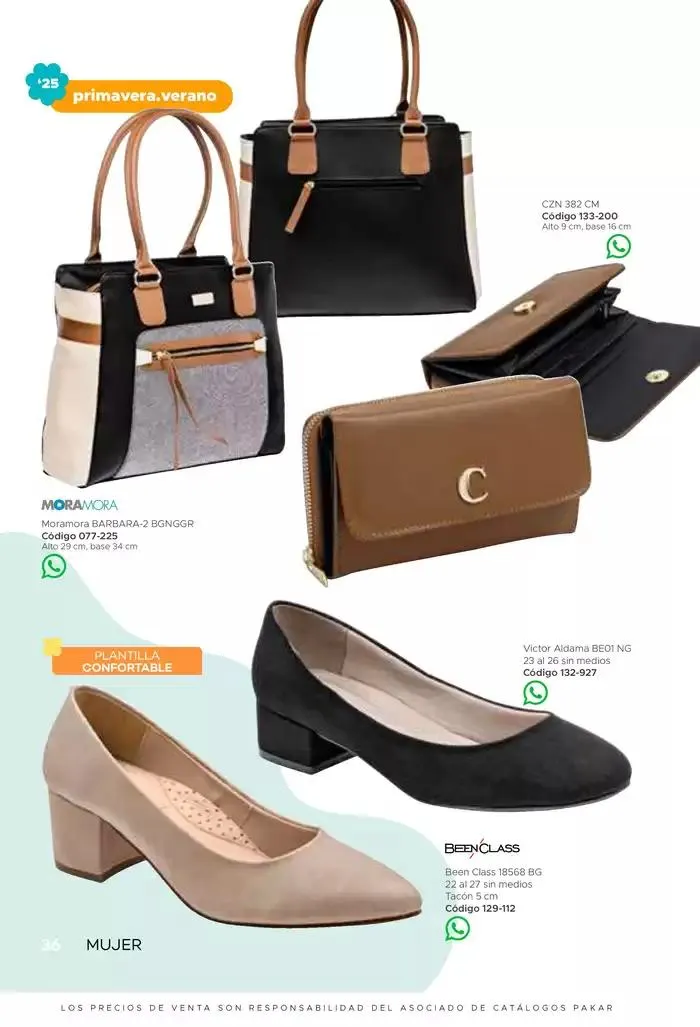 Catálogo de Pakar Mujer 31 de enero al 31 de agosto 2025 - Pagina 36