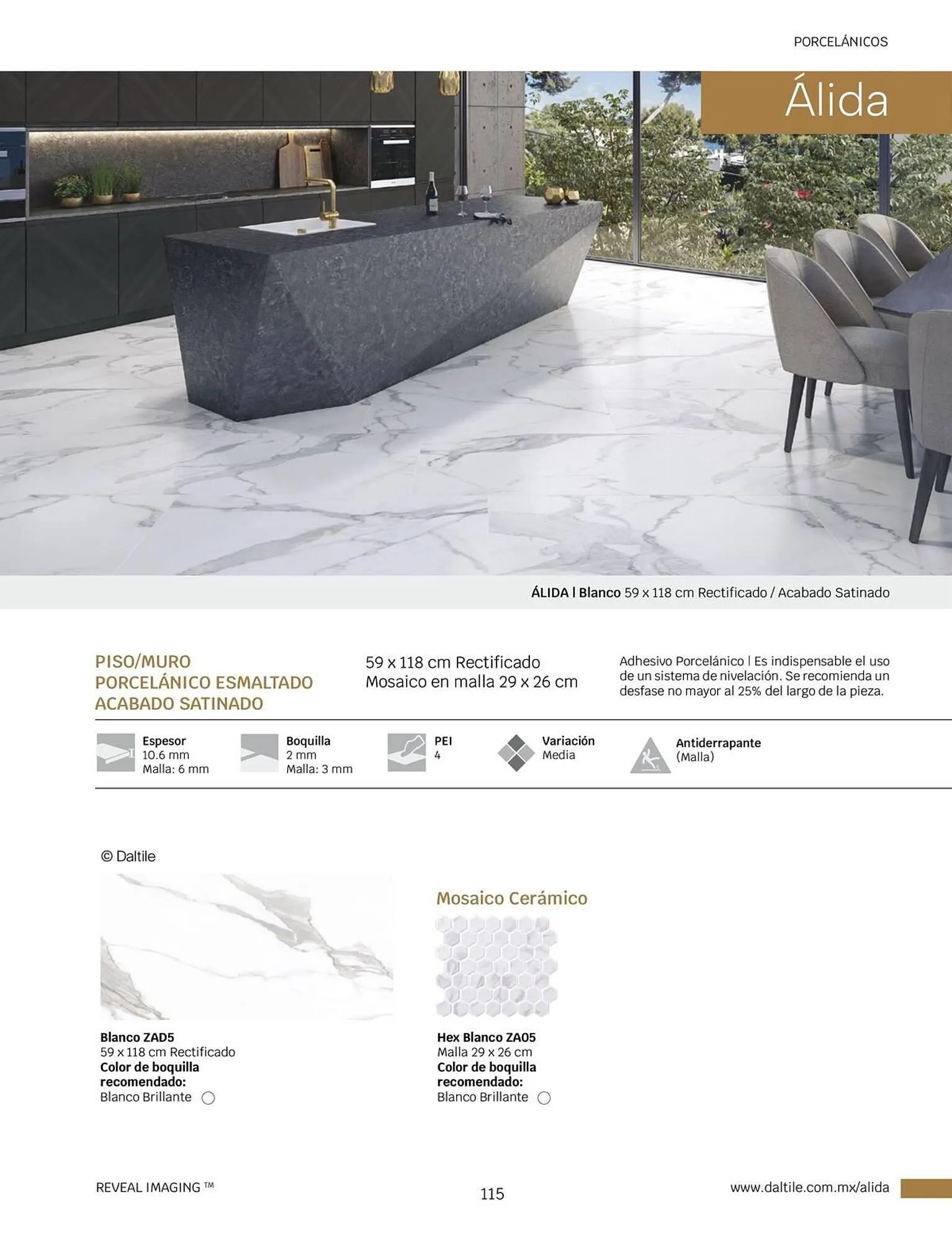 Catálogo de Catálogo Daltile 1 de enero al 31 de diciembre 2024 - Pagina 115