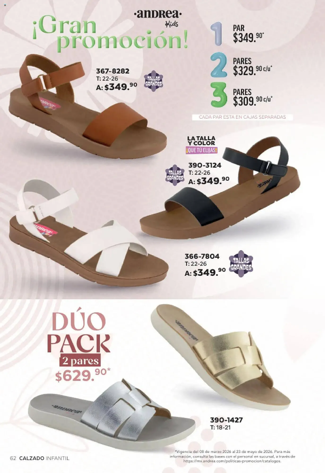 Catálogo de Catálogo Andrea 8 de marzo al 24 de mayo 2026 - Pagina 62