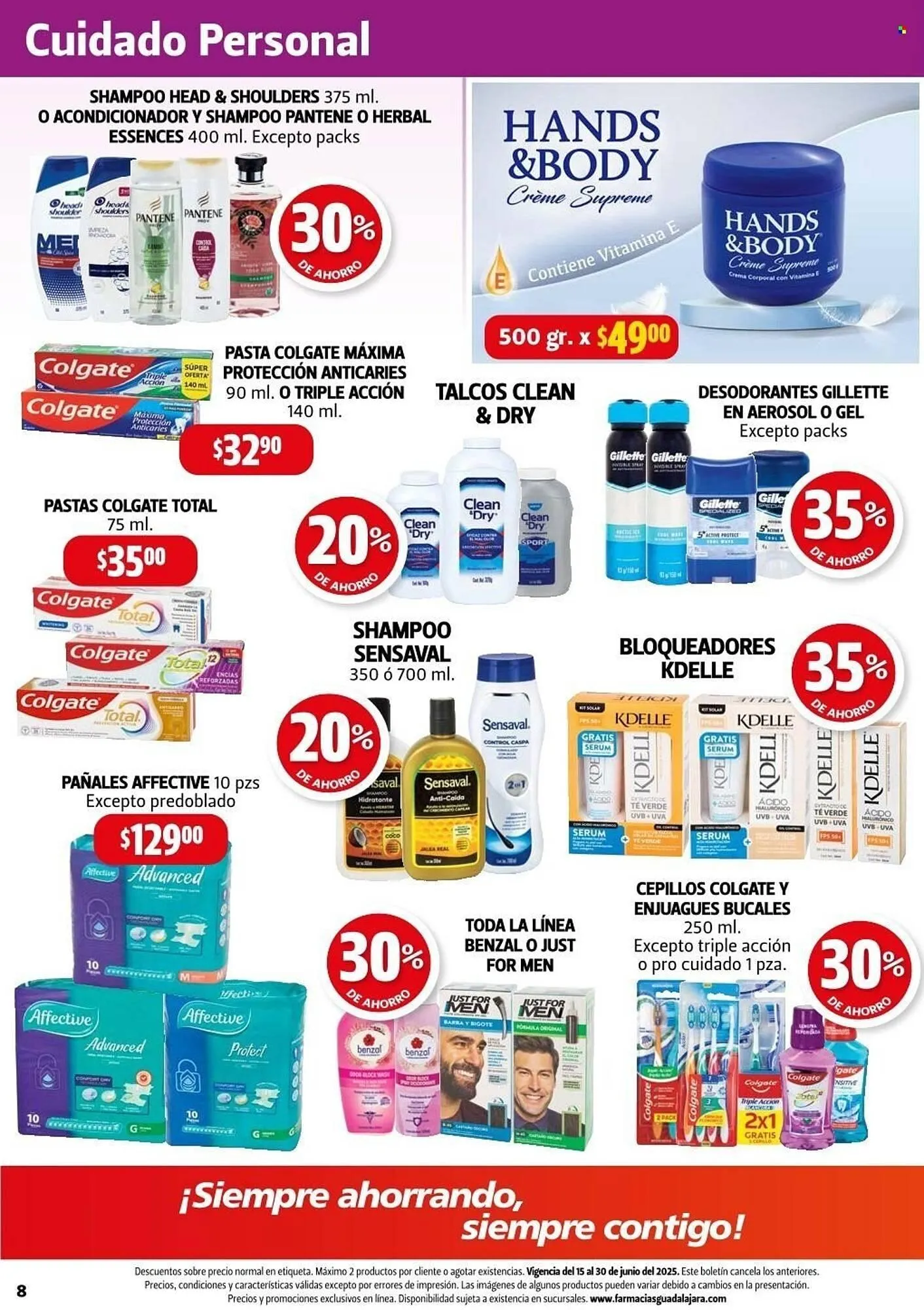 Catálogo de Catálogo Farmacias Guadalajara 15 de junio al 30 de junio 2025 - Pagina 8