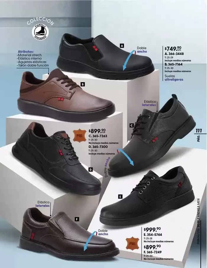 Catálogo de ANDREA | CALZADO CONFORT 26 de enero al 24 de mayo 2025 - Pagina 97