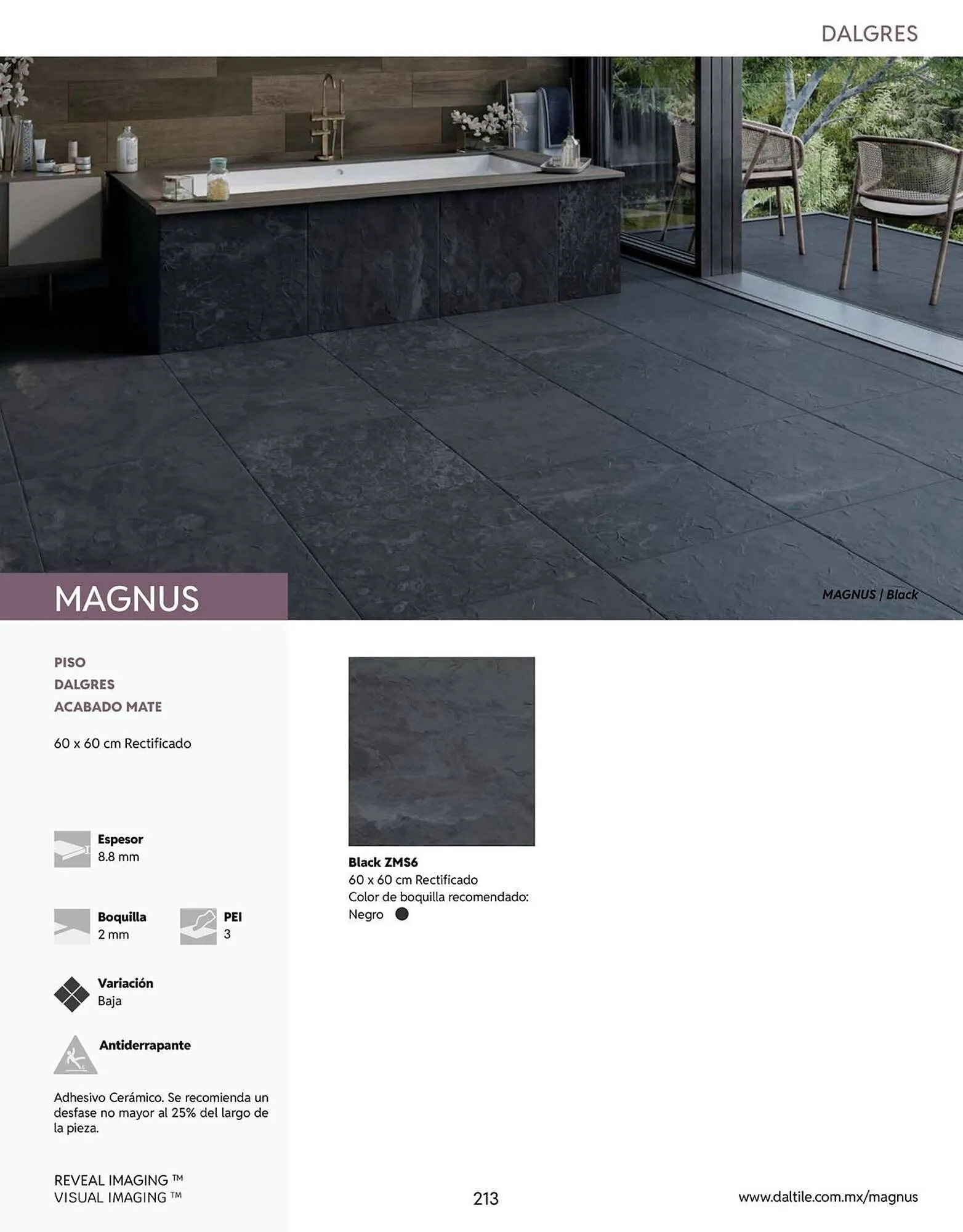 Catálogo de Catálogo Daltile 13 de enero al 31 de diciembre 2026 - Pagina 213