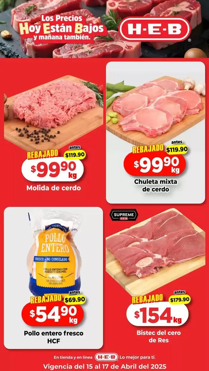 Catálogo de Ofertas HEB 15 de abril al 17 de abril 2025 - Pagina 4