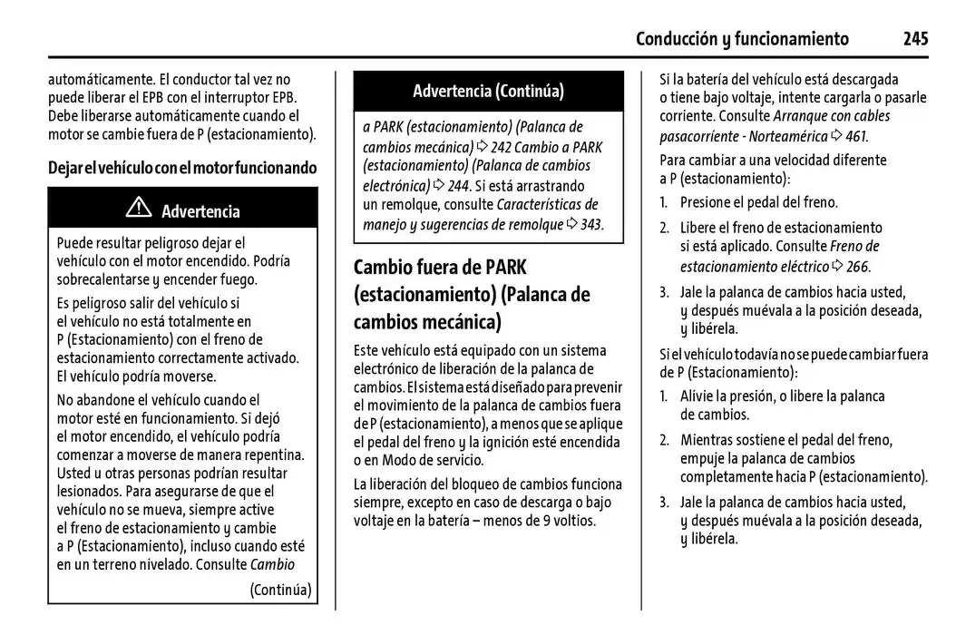 Catálogo de Cheyenne 2025 Manual del propietario 22 de enero al 31 de diciembre 2025 - Pagina 246