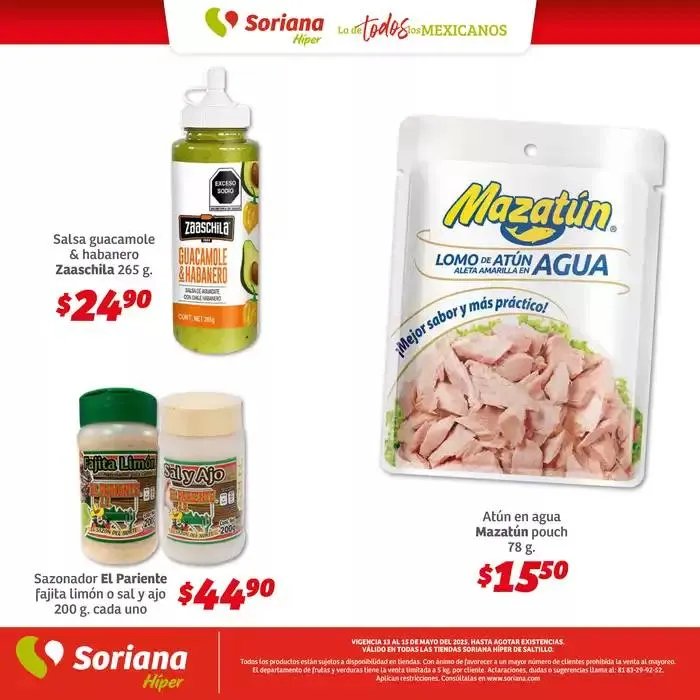 Catálogo de Martes y Miércoles del Campo Híper Saltillo 13 de mayo al 15 de mayo 2025 - Pagina 6