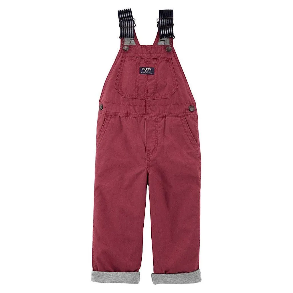 Overol Oshkosh color vino para niño