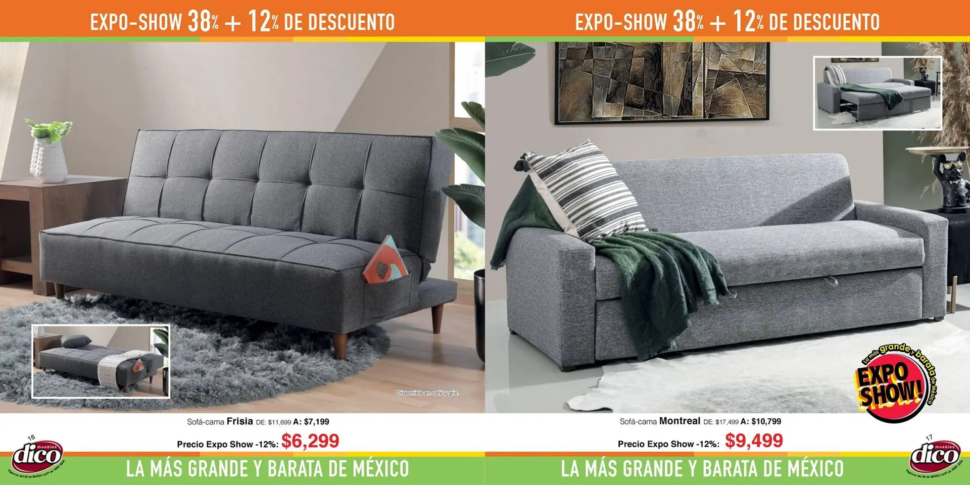 Catálogo de Catálogo Muebles Dico 29 de marzo al 9 de abril 2024 - Pagina 9