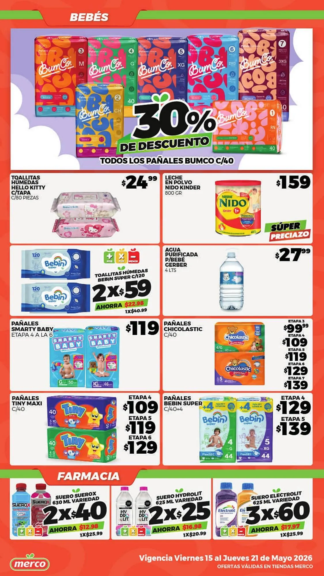 Catálogo de Folleto Merco 15 de mayo al 21 de mayo 2026 - Pagina 12