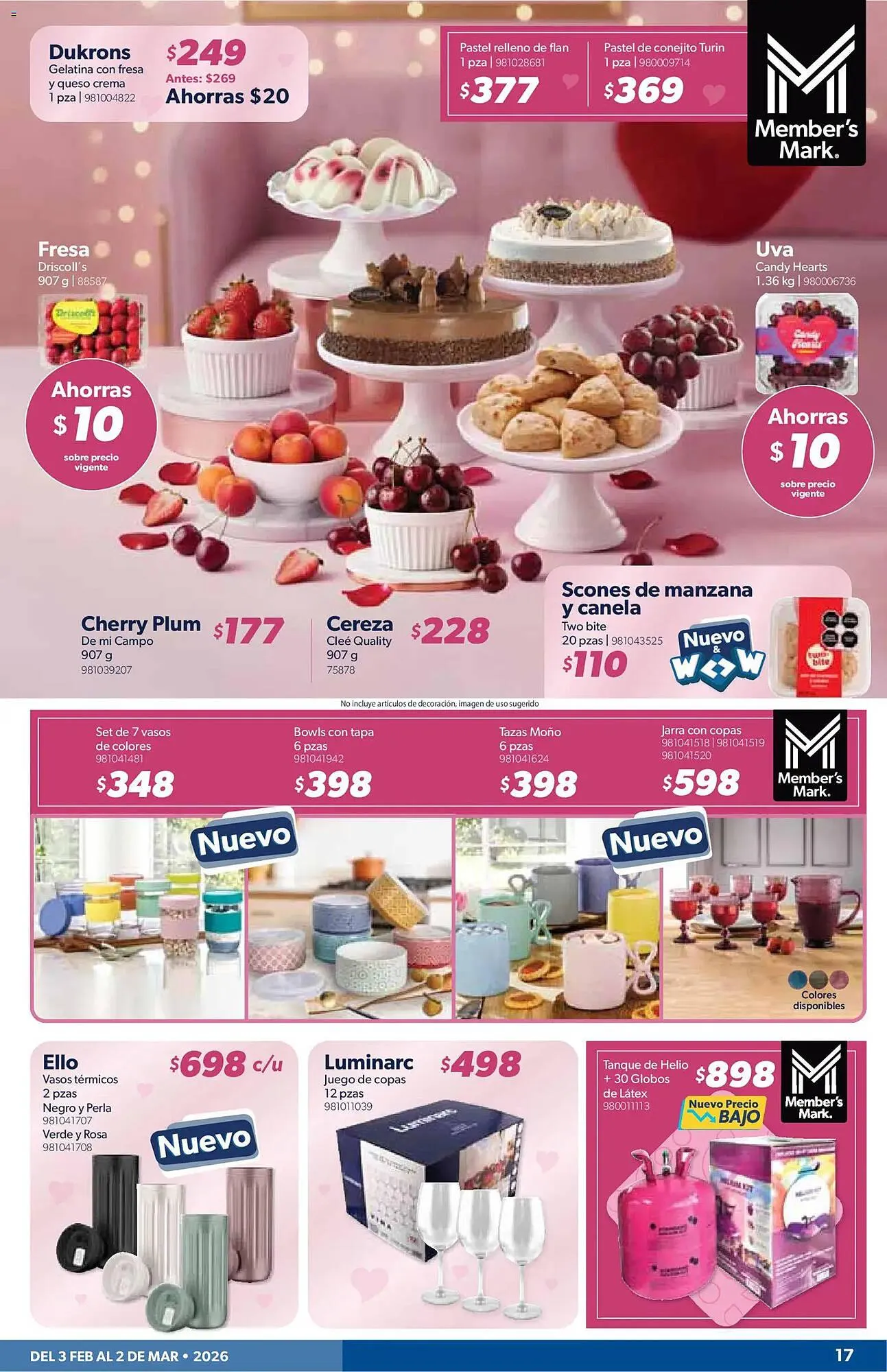 Catálogo de Catálogo Sam's Club 3 de febrero al 3 de marzo 2026 - Pagina 17