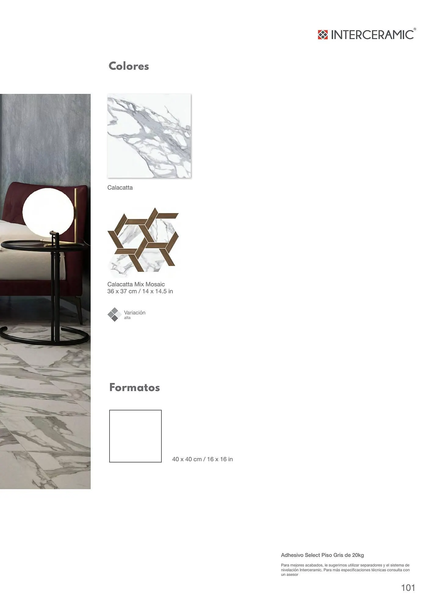 Catálogo de Catálogo Interceramic 12 de marzo al 31 de diciembre 2024 - Pagina 101