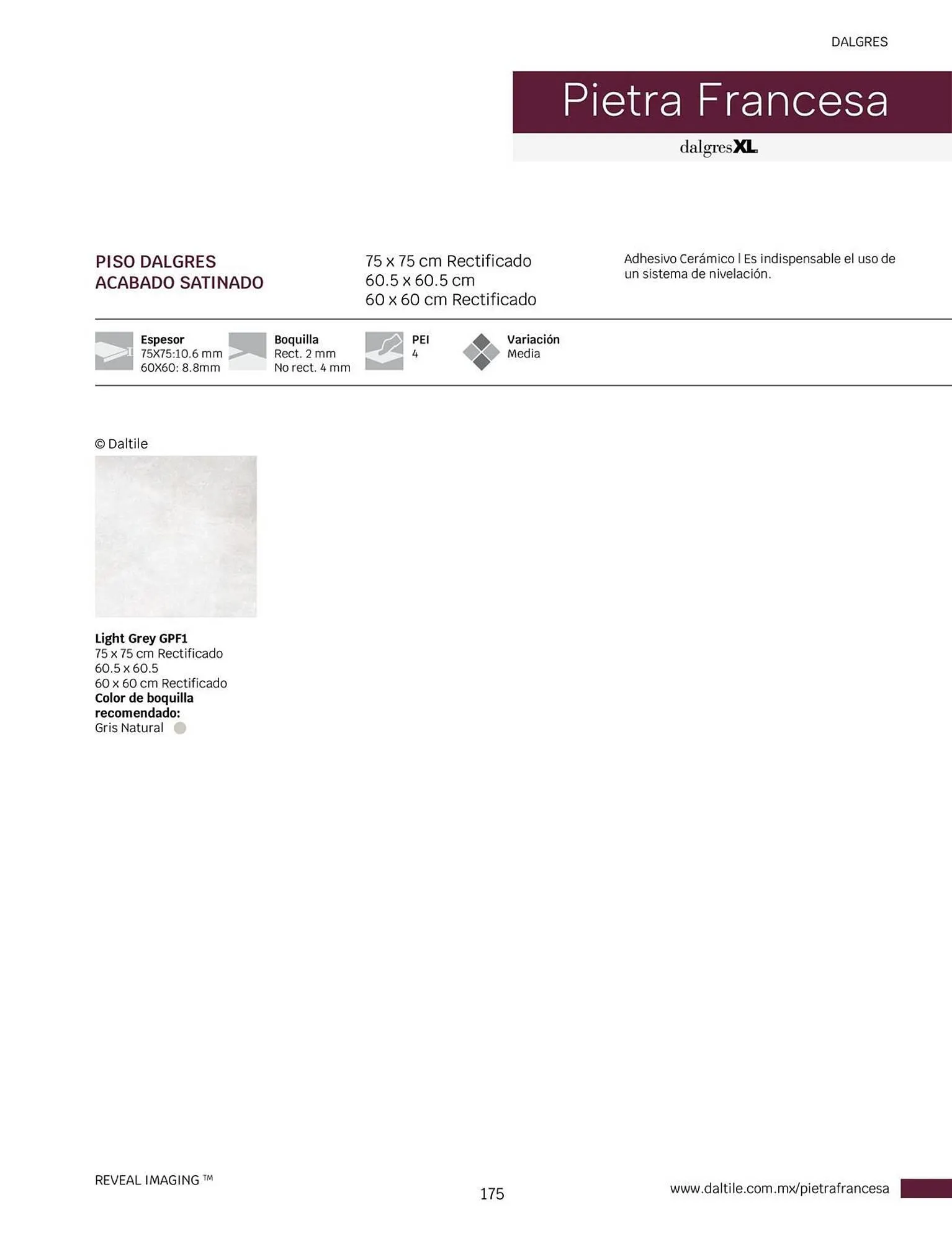 Catálogo de Catálogo Daltile 1 de enero al 31 de diciembre 2024 - Pagina 175